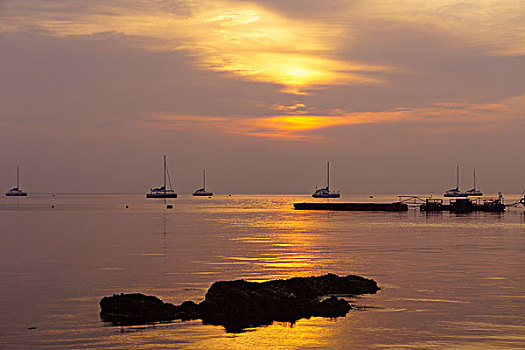 烟台海滨日出