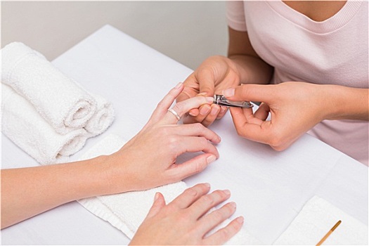 修指甲图片