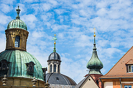大教堂,维尔茨堡,弗兰克尼亚,巴伐利亚,德国
