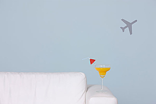 鸡尾酒,手臂,沙发,飞机,形状,背景