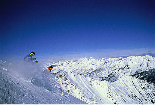 滑雪,不列颠哥伦比亚省,加拿大