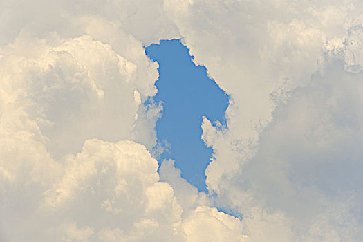 云,空中,巴伐利亚,德国