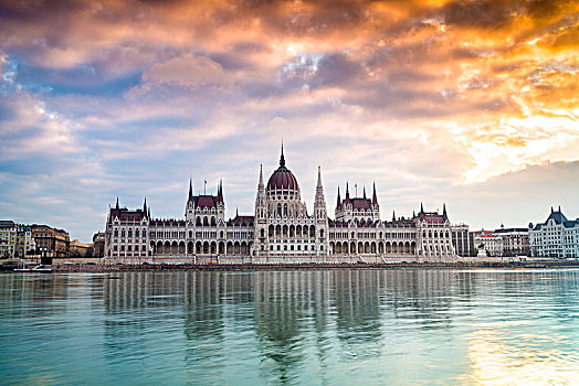 议会,布达佩斯,匈牙利,欧洲