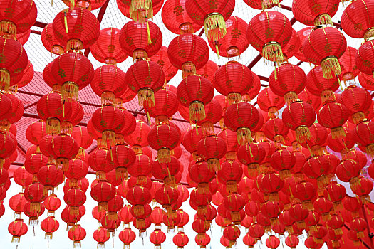 中国式的大红灯笼