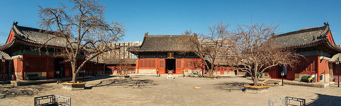 北京智化寺智化殿及东西配殿