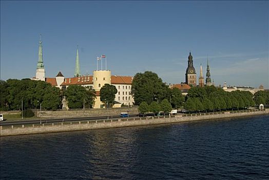 城堡,里加,拉脱维亚