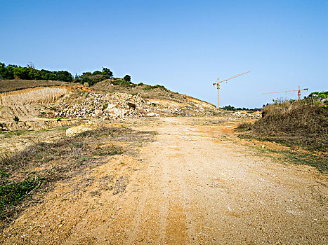 建设用地越野赛车道