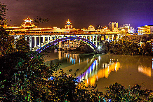 广西三江县程阳桥