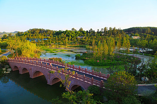 贵州省遵义市新蒲湿地公园