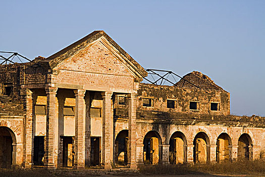 遗址,堡垒,瓜利尔,中央邦,印度