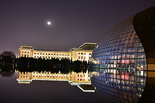 美丽的北京夜景