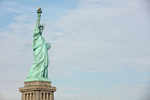 自由女神像,自由岛,国家纪念建筑,纽约,美国,北美