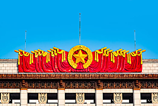 北京市国家博物馆建筑景观