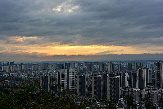 安徽,黄山,屯溪,新安江,云彩,雨后,飞机