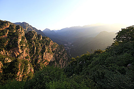 天津,蓟县,梨木台,风景区