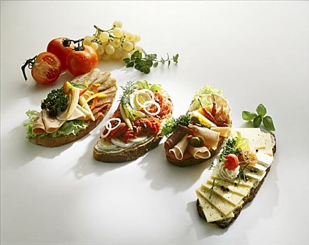 种类,三明治,瑞典