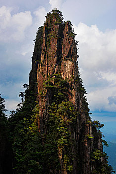 人间仙境,天南第一峰,湖南郴州市宜章县蟒山五指峰