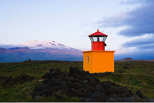 灯塔,斯奈山半岛,冰岛