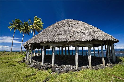 茅草屋顶,萨摩亚群岛