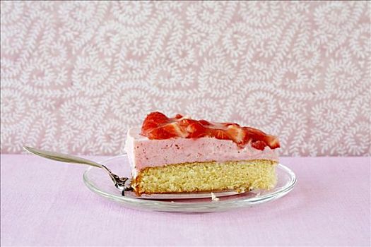 草莓酸奶,蛋糕