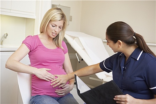 孕妇,产前,检查,医护人员