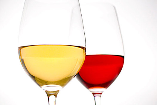 葡萄酒杯,白葡萄酒,红酒,玻璃杯