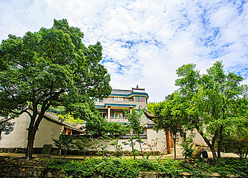 汶溪秦山村民宿,旅社,乡村,自然,度假,山,绿色,夏天,民居