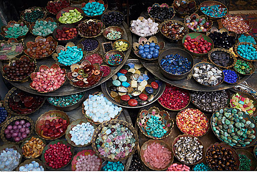 珠子,市场,耶路撒冷,以色列