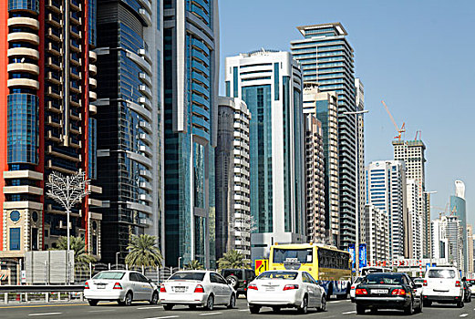交通,道路,迪拜