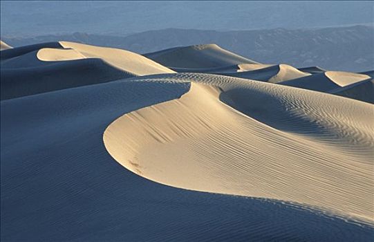 沙丘,靠近,死谷,国家纪念建筑,加利福尼亚,美国