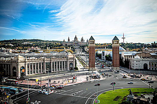 西班牙广场,巴塞罗那,西班牙