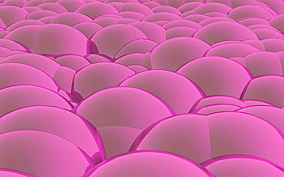 球体,粉色