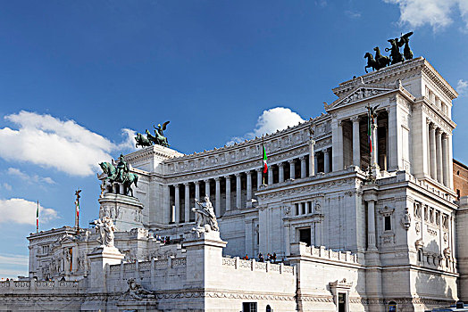 纪念建筑,威尼斯广场,罗马,拉齐奥,意大利