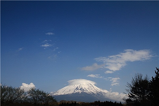 山,富士山