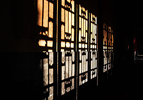 大美故宫--窗影