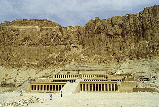 埃及,靠近,路克索神庙,帝王谷