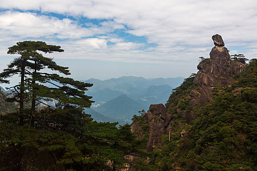 三清山奇峰怪石