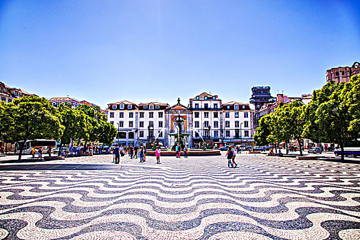 地点,罗斯奥广场,里斯本,葡萄牙