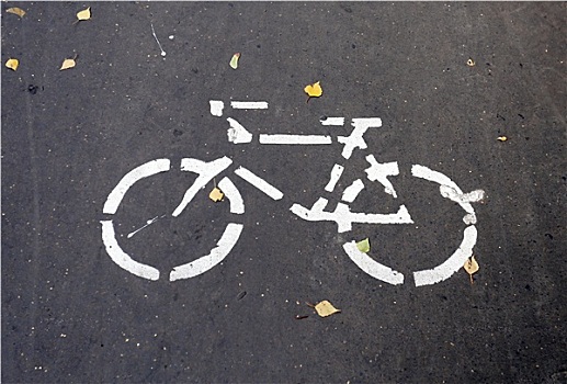 自行车,人行道