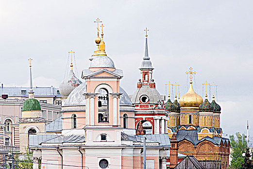 俄国东正教,建筑,克里姆林宫,莫斯科,俄罗斯