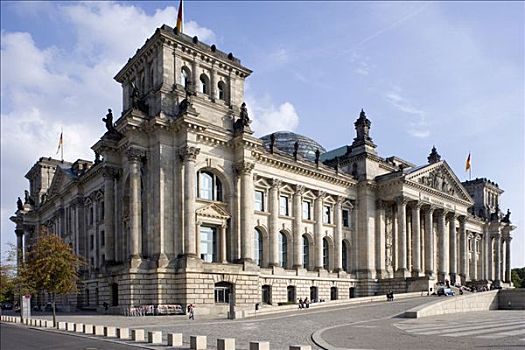 德国国会大厦,建筑
