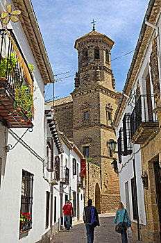 教堂,巴埃萨,哈恩省,安达卢西亚,西班牙,欧洲
