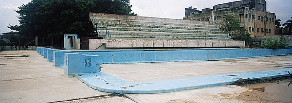 体育场,游泳池,哈瓦那,古巴