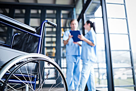 护理,轮椅,医院