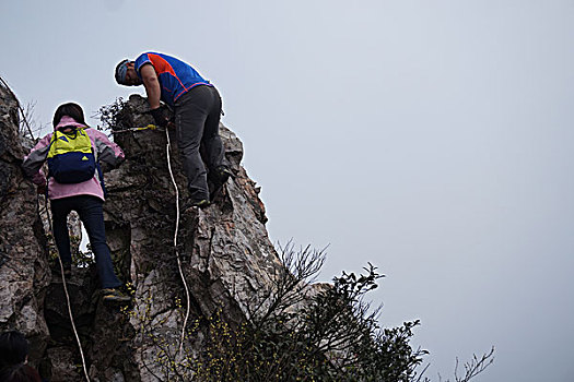 户外登山运动