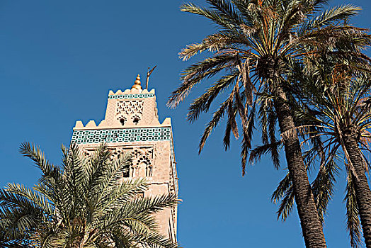 库图比亚清真寺,清真寺,麦地那,马拉喀什,摩洛哥