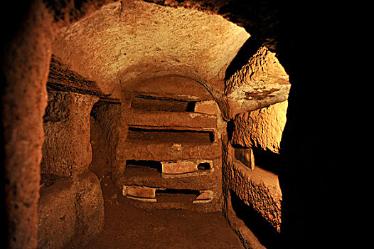 地下墓穴,罗马,拉齐奥,意大利,欧洲