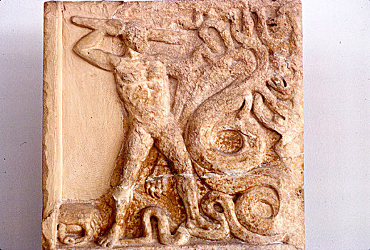 大力神,争斗,伊德拉岛,古物,公元前3世纪,艺术家,未知
