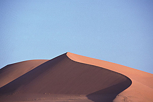 非洲,阿尔及利亚,撒哈拉沙漠,锡,梅如卡,巨大,红色,沙丘