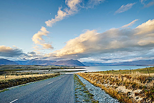 路线,特卡波湖,新西兰